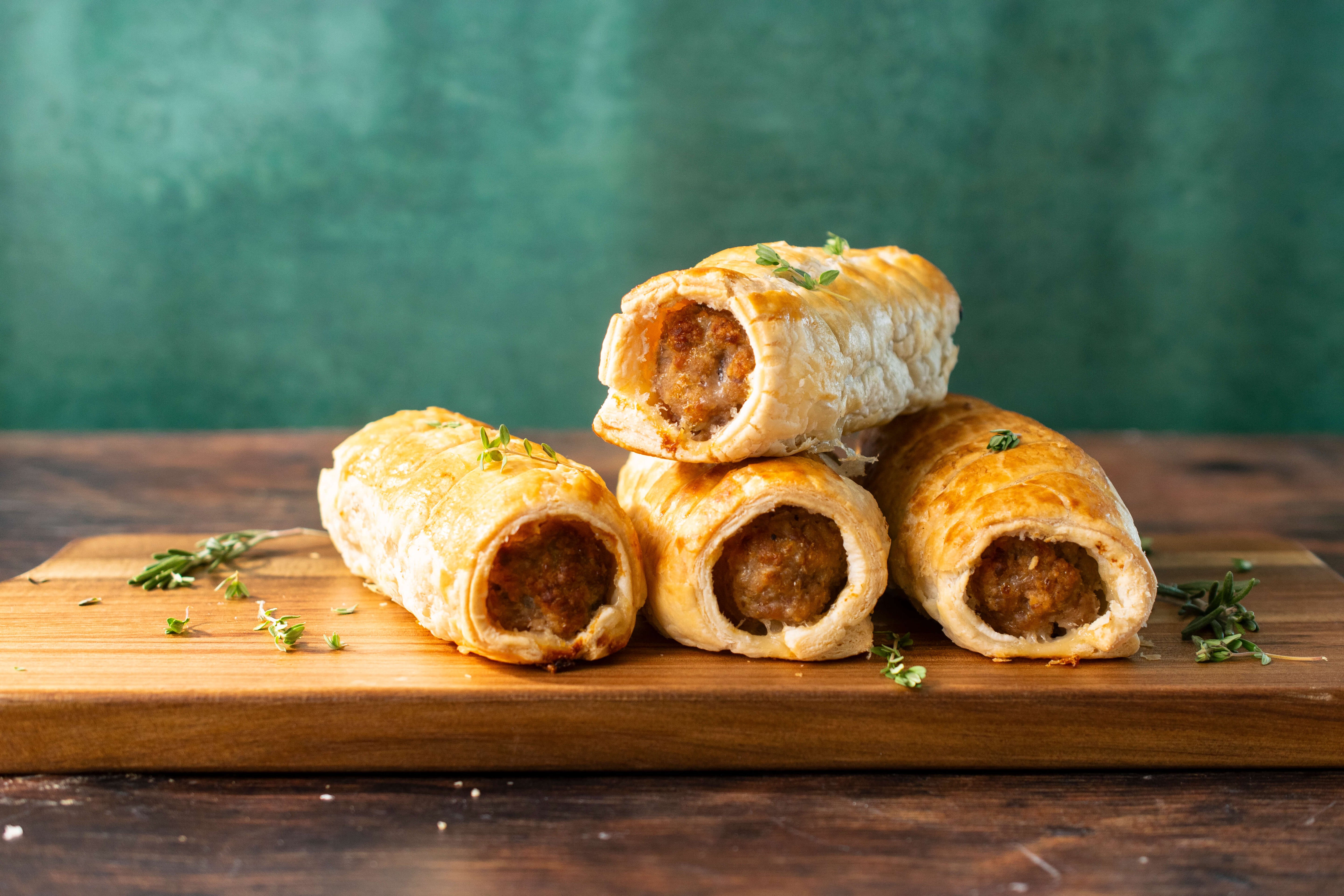 Straight up Sausage Rolls